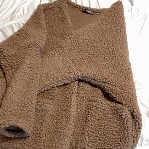 Brown Teddy Coat